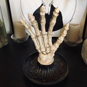 Spooky Skeleton Hand Jewelry Holder